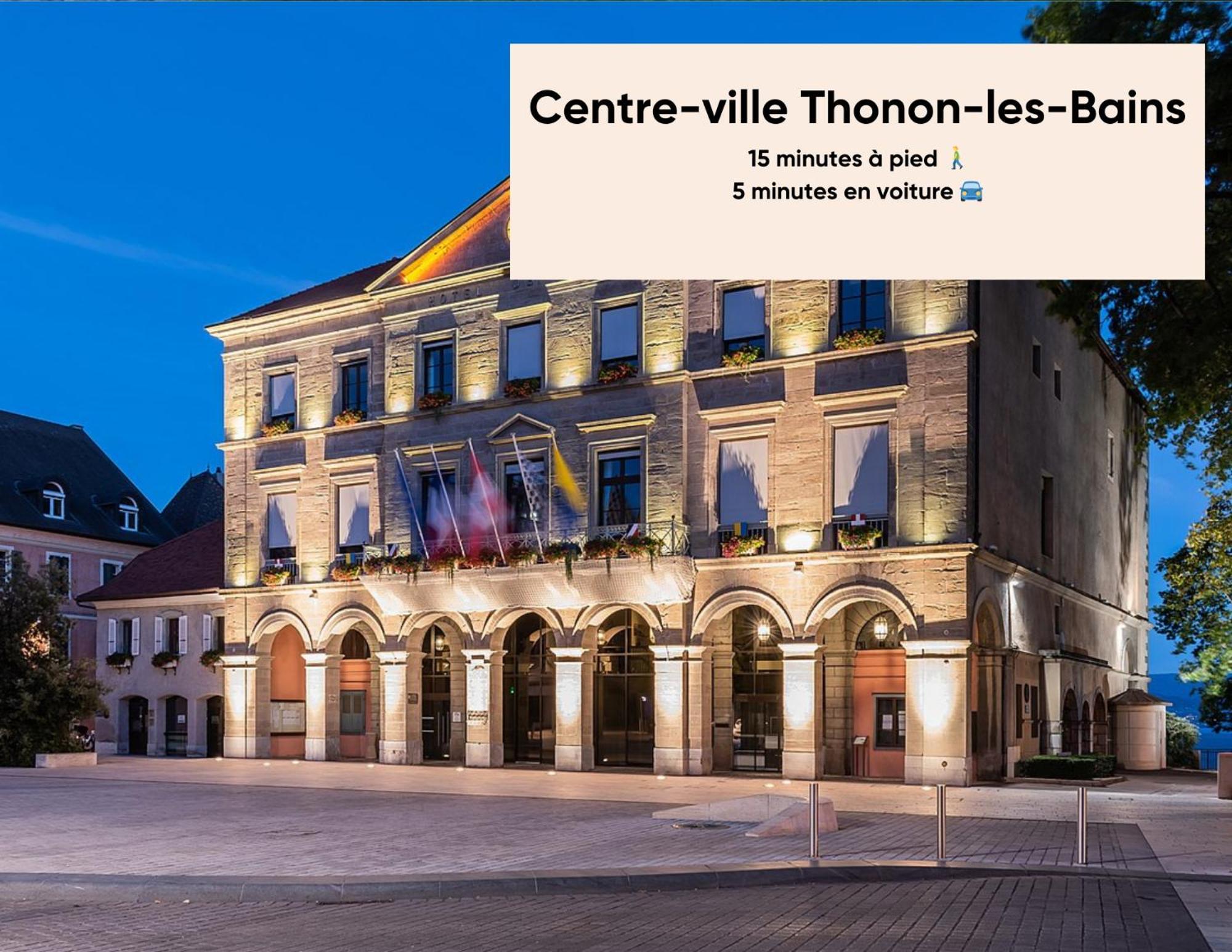 Cosy Et Moderne - Dent D'Oche Apartment Thonon-les-Bains Exterior photo